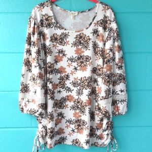 NWT "Como Blu" Woman's Top 3X